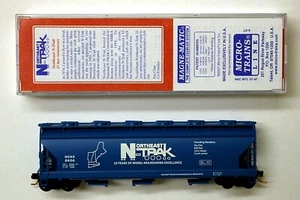 MTL S Micro-Trains Special Run 7.47 Northeast NTrak NENX 8606 tolva cubierta - Imagen 1 de 1