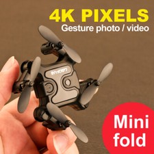Mini 4DRCV2 Drone Selfie WIFI FPV With HD Camera RC Quadcopter Toy Gift US