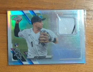 2021 Topps Factory Set Chrome Rookie Relics #CSR-NM Nick Madrigal RC White Sox - Picture 1 of 2