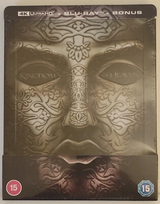 Kingdom of Heaven 4K+BD (UK Edition) Steelbook Blu-Ray NEW - Image 1 of 4