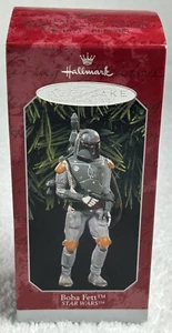 NUEVO Hallmark Keepsake Ornament Star Wars BOBA FETT 1998 - Imagen 1 de 10
