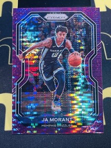 JA MORANT ☆ 2020-21 Panini Prizm ☆ PURPLE PULSAR Parallel ☆ #’d/35 ☆ #1/35 👀 SP