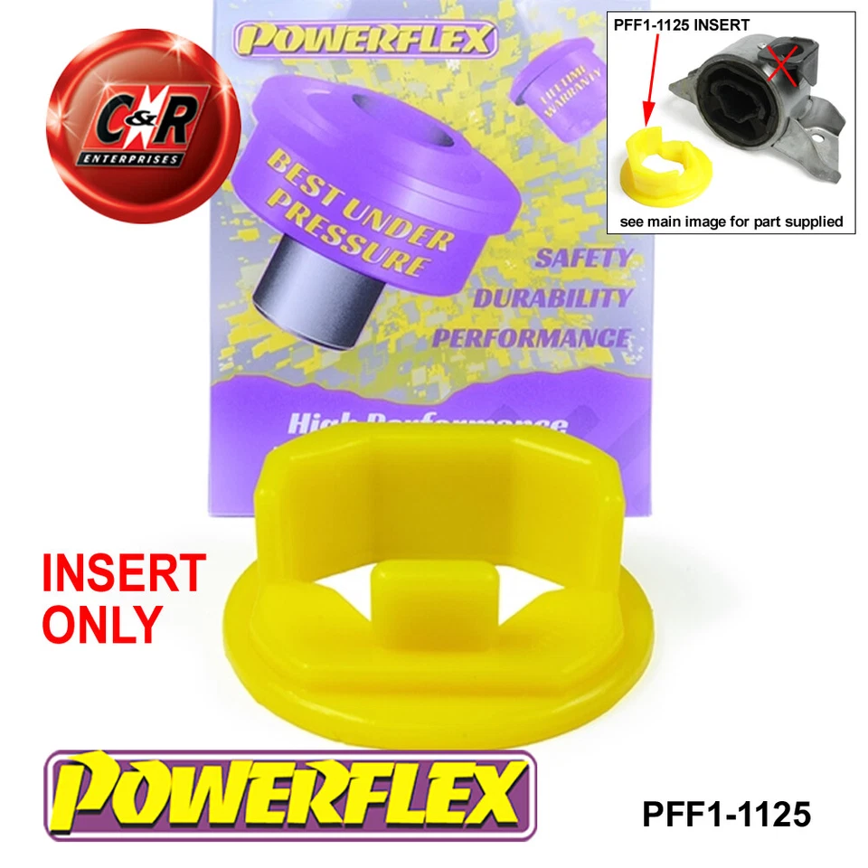 Powerflex Road Upr Engine Mount Insert for Alfa Romeo MiTo (2008-2018) PFF1-1125 - Image 1 of 1