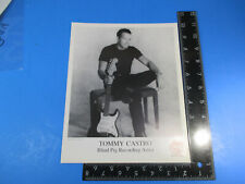 Original B&W Glossy Promo Photograph Tommy Castro Blind Pig Recording 8x10 M6506
