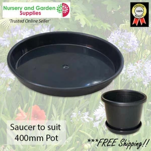 400mm Plant Pot SAUCER / Drip tray - PK 20 - suit 400mm pot - Picture 1 of 2