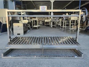 NEW XL BUILT-IN STAINLESS STEEL ARGENTINIAN PARRILLA BBQ GRILL - 120 x 44cm - Picture 1 of 6