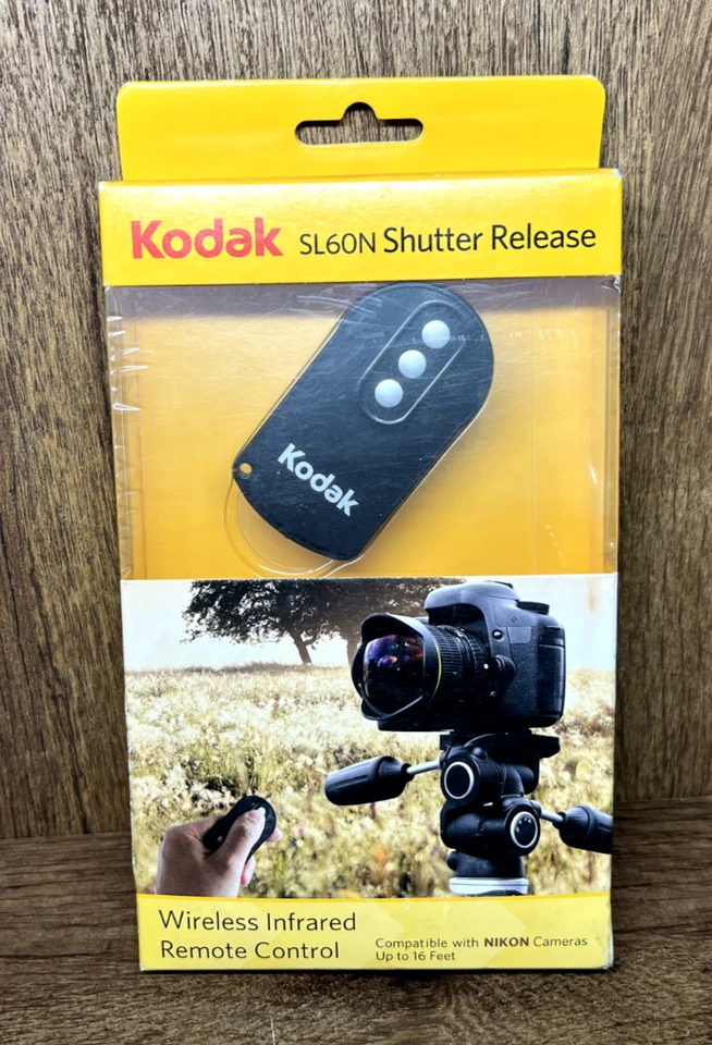 NEW Kodak SL60N Shutter Release Wireless Infrared Remote Control Nikon Cameras - Image 1 of 2