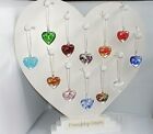 GLASS FRIENDSHIP HEARTS, Pick a colour, Handmade, Great Gift, Hang them up.  