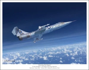 F-104 Starfighter Aviation Art Print - 11" x 14" - Picture 1 of 1