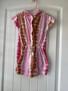 Crewcuts Girl’s Terry cloth Tye-Dye Jumper Size 5 - Picture 1 of 3
