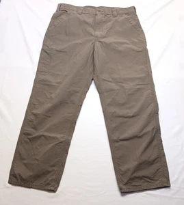 Carhartt Carpenter Arbeitshose Herren 40x32 Baumwolle Latzhose Fit hellbraun B151LBR - Bild 1 von 10