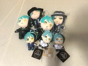 Twisted Wonderland Jade Floyd Leech Peluche Mascotte Set di 7 Giappone - Foto 1 di 15
