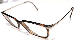 Stepper SI20033 Dünne Schildpatt Gold Titan Metall Rechteck Brille 53-14 135 - Bild 1 von 8