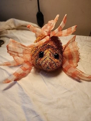 Ganz Webkinz Lionfish Plush Striped Fish Stuffed Animal Toy NO CODE - Image 1 of 4