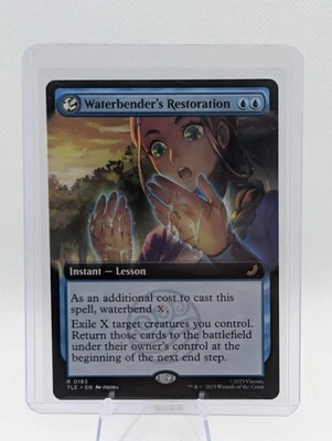 MTG Avatar The Last Airbender Waterbender's Restoration #0183 Extended Art - Image 1 of 2