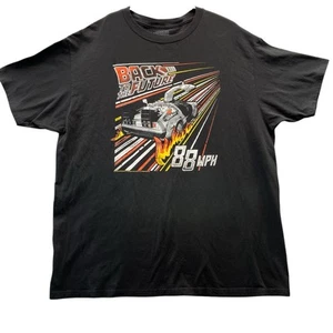 Zurück in die Zukunft - Streak To The Future - Kurzarm - Erwachsene - T-Shirt schwarz - Bild 1 von 3