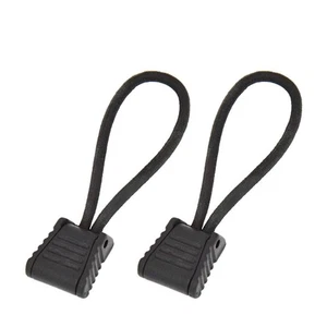 2 x Tauchschlauch Halteclip mit elastischem Gummiseil und Karabinerhaken für BCD - Bild 1 von 6