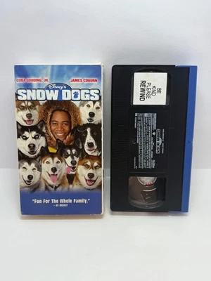 Snow Dogs VHS 2002 VHS Walt Disney Cuba Gooding **SLIP COVER**TESTED** - Image 1 of 4