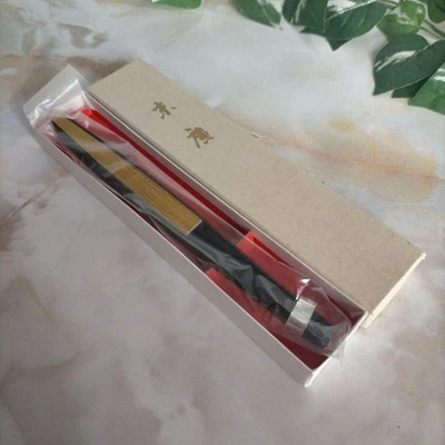 未使用日本 Suetiro Sensu 黑色漆金银茶道风扇 18 厘米 — 第 1/3 张图片