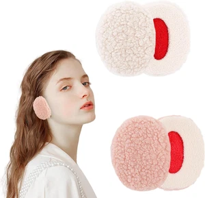 2 Paar Earbags Ohrenwärmer Damen/Herren Winterwärme Umschließen Weich Verdickt - Bild 1 von 7
