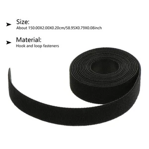 6 Rolls Netzkabelband Reisen Kabelumwicklungen Für Schnüre Klettverschlüsse - Bild 1 von 12