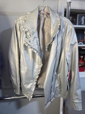 Pink Platinum Silver Jacket, Size 1X, With Tags - Image 1 of 4
