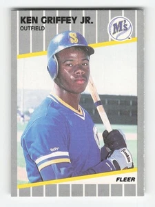 1989 Fleer #548 Ken Griffey Jr. RC Excellent - Picture 1 of 2