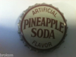 Pineapple Soda Bottle Cap~Carroll Bev Bay City,Michiga  - Picture 1 of 1