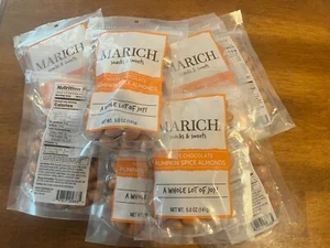MARICH Snacks + Dulces Chocolate Blanco 🍫 Calabaza Especias Almendras Lote Al Por Mayor - Imagen 1 de 8