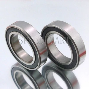 2PCS 6808-2RS 6808RS Deep Groove Rubber Shielded Ball Bearing (40mm*52mm*7mm) - Picture 1 of 5