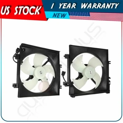Radiator Condenser Fan Assembly For 2013 Subaru Forester 08-11 Subaru Impreza - Imagem 1 de 4