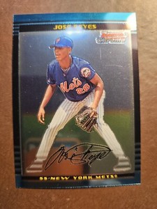 2002 Bowman Chrome #124 Jose Reyes (RC) Rookie NY Mets Star 🔥