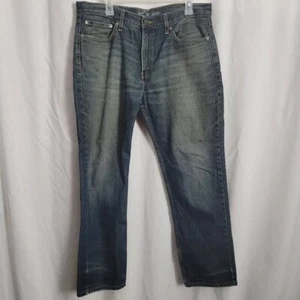 Levi's 36 x 30 Signature Skinny Jeans Herren Distressed Blau Denim Baumwolle GUC - Bild 1 von 13