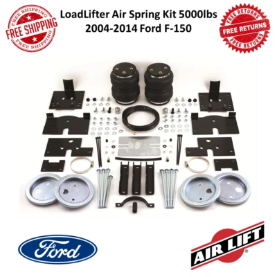 Kit de resorte neumático Air Lift 57200 LoadLifter 5000 5000 lb para Ford F-150 2004-2014 Foto 1 de 4