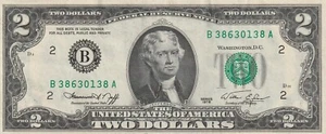 USA 1976 $2.00 Neff/Simon #4 - Picture 1 of 2