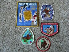 Lot of 5 BSA boy scout patches #1
