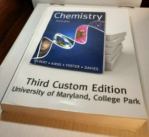 Chemistry-Third Custom Edition-UNIVERSITY OF MARYLAND COLLEGE PARK EDITION! - Picture 1 of 4
