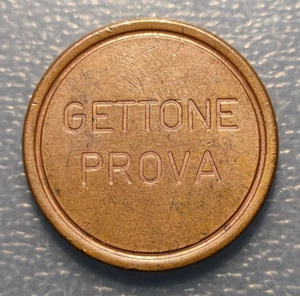 ITALIA ESPAÑA TELEFONICA FICHA PRUEBA GETTONE PROVA - Picture 1 of 2