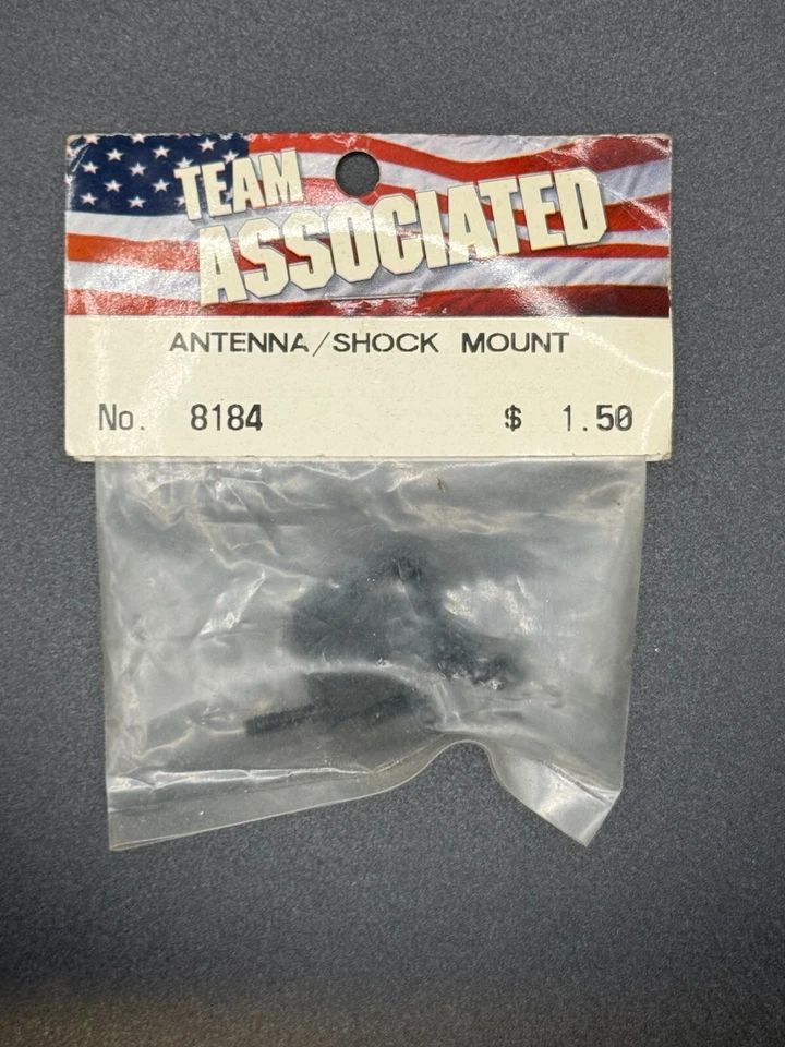 Team Associated Vintage 8184 Black Antenna/Shock Mount RC10L Pan Car - Image 1 of 2