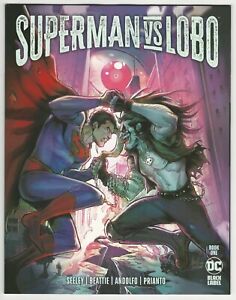 Superman vs. Lobo #1 (10/2021) DC Black Label Comics Regular Cover