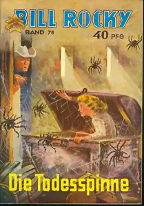 Bill Rocky Nr.76 von 1952 - TOP Z0 ungelesen! PABEL WESTERN ROMANHEFT-RARITÄT - Picture 1 of 3