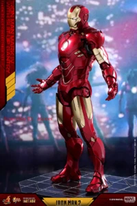 Hot Toys Mms461d21 1/6 Iron Man 2 Mk4 versión normal Figura de acción en stock nueva - Imagen 1 de 7
