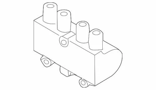 Genuine GM 2004-2008 Chevrolet Aveo5 Aveo Special Value Ignition Coil 25182496 - Image 1 of 2