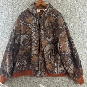 Walls Pullover Jacke Herren 2XL Kapuze durchgehender Reißverschluss Camouflage Langarm Realtree US - Bild 1 von 9