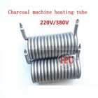 304 Charcoal Electromechanical Heating Tube Heating Coil Heating Tube 220v 380v