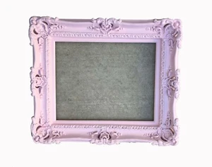 Baby Pink Frame, Baroque Ornate Frame for Canvas, Art, Print, Photograph Ideas - Picture 1 of 4