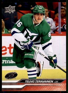 2023-24 Upper Deck Hockey #32 Teuvo Teravainen NHL  Hurricanes