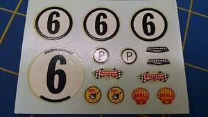 A Colortone 5533 6. Chaparral, Shell, Etc Decals from Mid America Naperville - Picture 1 of 1