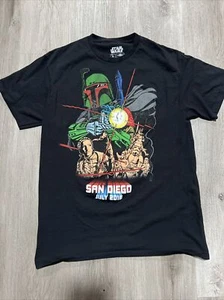 Star Wars Boba Fett San Diego Comic Con 2016 Medium Tshirt  - Picture 1 of 4