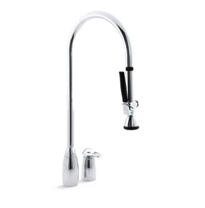 Kohler K-6330-CP Rubinetto da cucina ProMaster - Cromo lucido - Foto 1 di 11